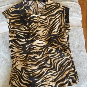 Rachel Comey Zebra Linen Shirt